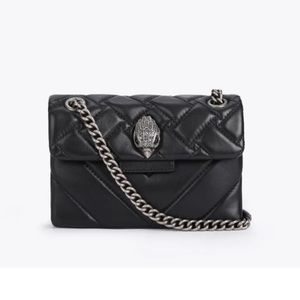 Kurt Geiger mini crossbody - black quilted